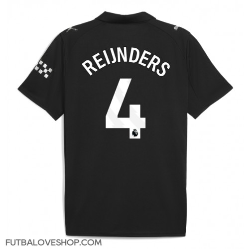 Dres Manchester City Tijjani Reijnders #4 Preč 2025-26 Krátky Rukáv